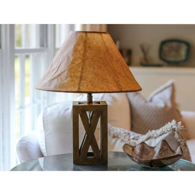 Cloth & Wire Slant Empire Softback Lampshade with Washer Fitter
