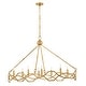 preview thumbnail 4 of 3, Hinkley Lighting 45785 Leona 8 Light 49" Wide Taper Candle Style