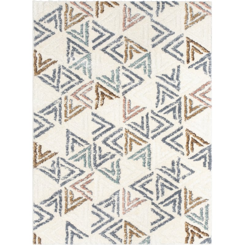 Well Woven Delia Thanatos Modern Geometric Area Rug