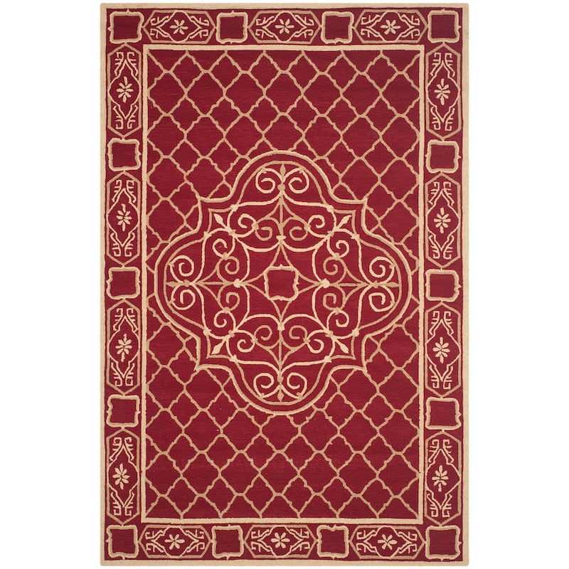 SAFAVIEH Handmade Easy Care Trisha Oriental Rug