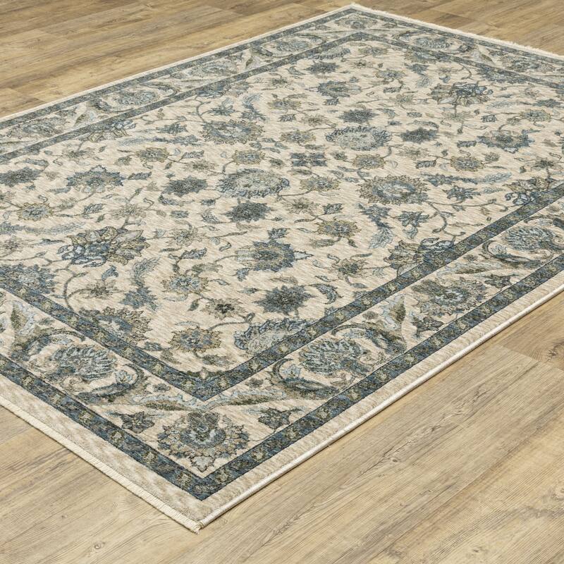 HomeRoots Oriental Traditional Runner Area Rug