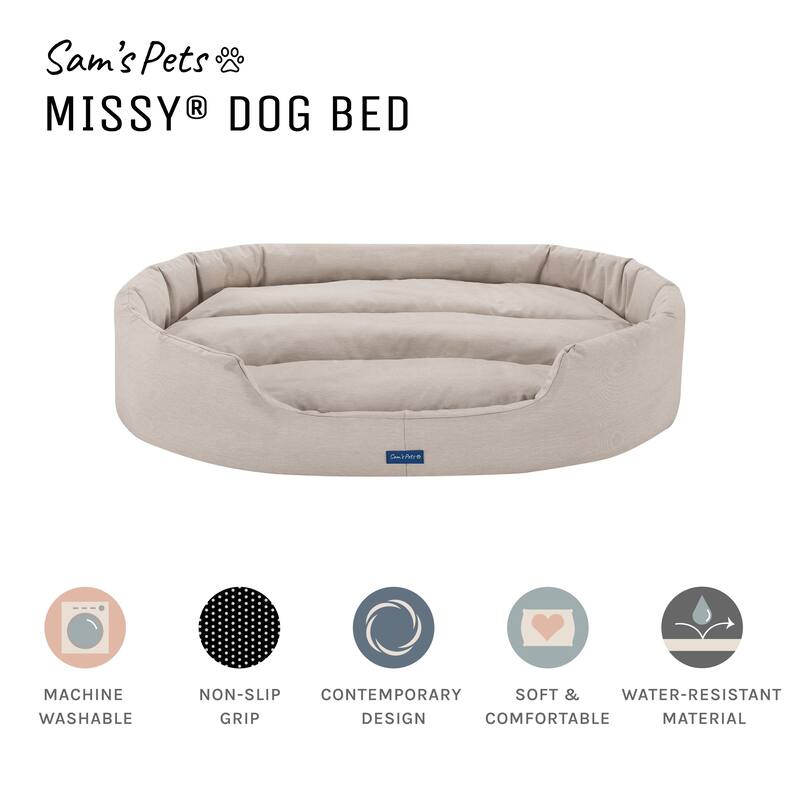 Sam's Pets Missy® Round Dog Bed