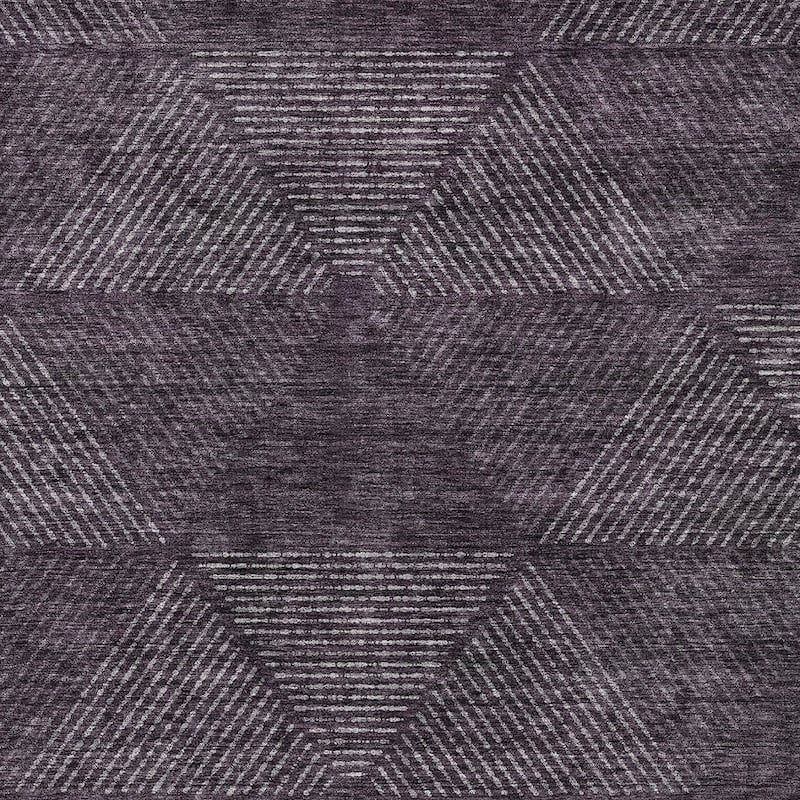 HomeRoots Geometric Transitional Rectangle Outdoor Rug