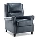 preview thumbnail 90 of 92, Nail-head Padded Seat Pushback Recliner Chair