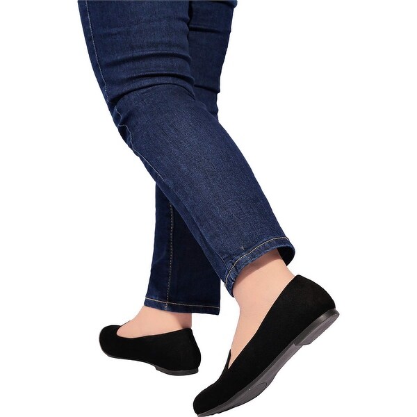 pointed toe flats wide width