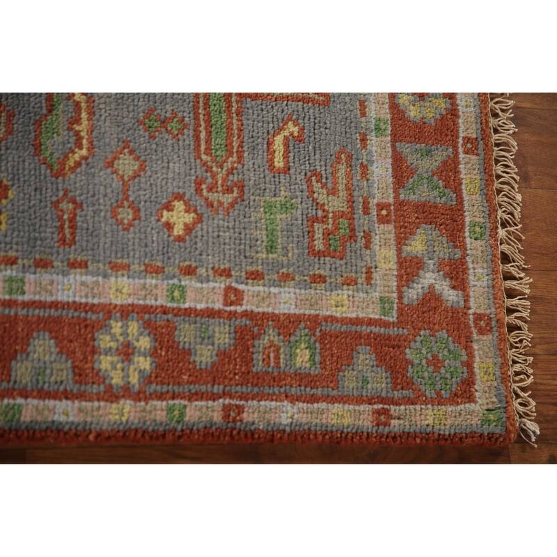 Geometric Kazak Oriental Accent Rug Handmade Traditional Wool Carpet - 3'0"x 5'0"