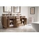 preview thumbnail 2 of 27, James Martin Vanities Bristol 72" Double Vanity, Whitewashed Walnut