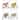 Portmeirion Botanic Garden Set of 4 Double Old Fashioned Glasses - 16 oz.
