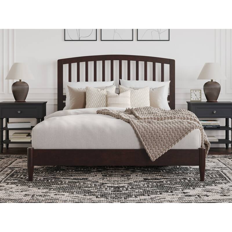 Quincy Solid Wood Low Profile Platform Bed