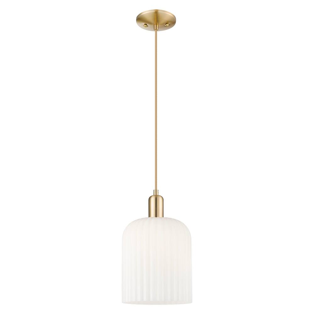 Innovations Lighting Endless Possibilities Arcadia - Bridal Veil - 1 Light 8" Cord Hung Mini Pendant