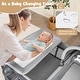preview thumbnail 5 of 8, Babyjoy 5 in 1 Portable Baby Playard Nursery Center with Cradle & - See Details
