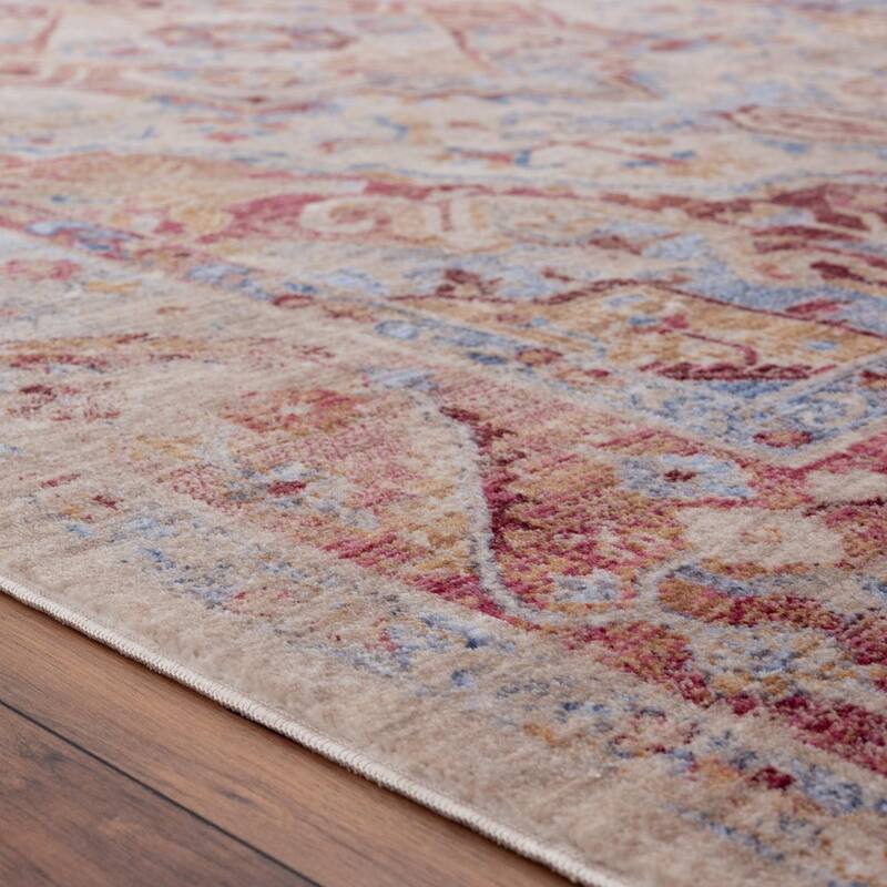 Luxe Weavers Bohemian Geometric Area Rug Non-Shedding Carpet