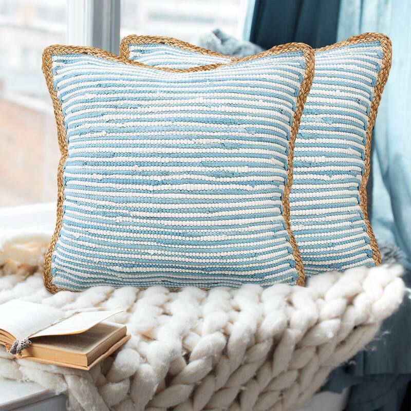 Sevita Riley Cotton Blend Throw Pillow, Set of 2