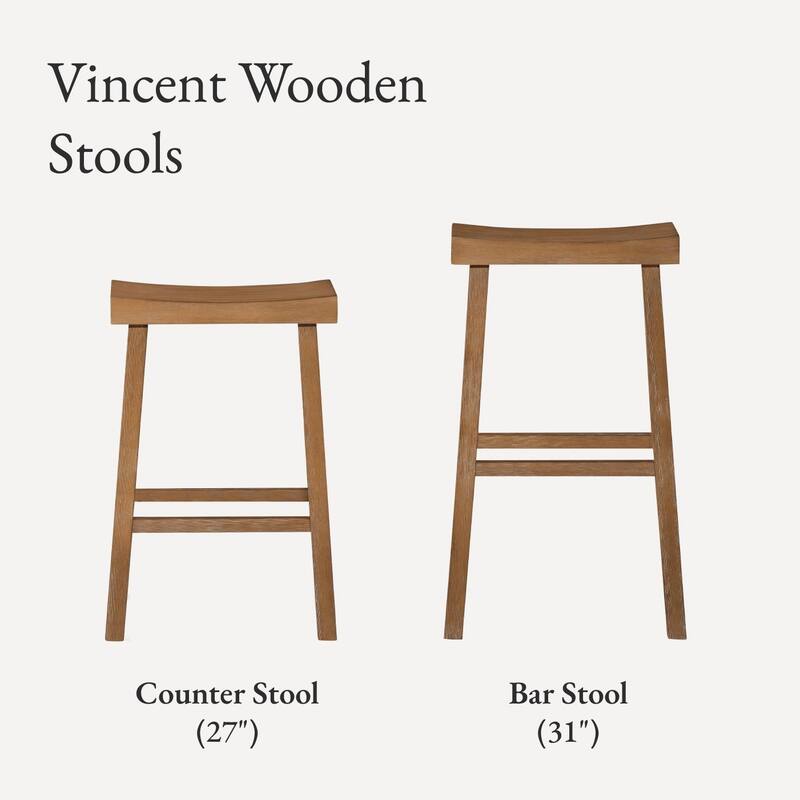 Maven Lane 31" Vincent Bar Height Kitchen Stool