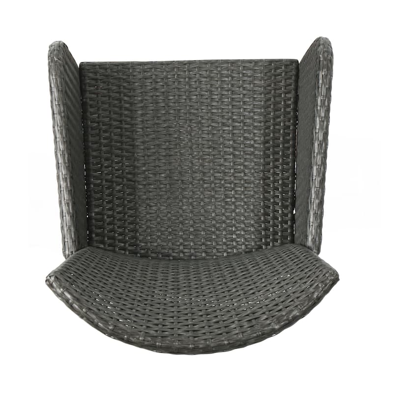 Modern Wicker Dining Chairs set of 2