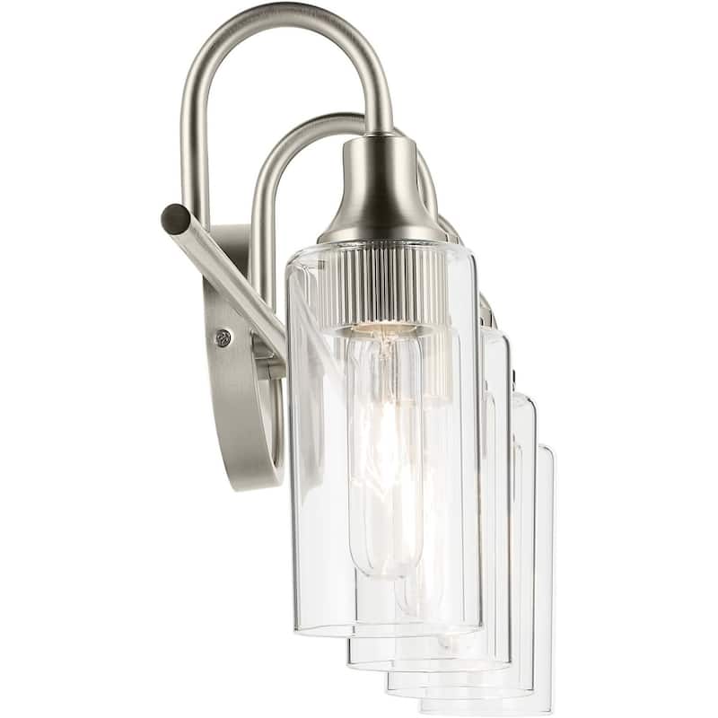 Kichler 55212 Kavi 4 Light 32" Wide Vanity Light with Clear Glass