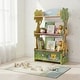 preview thumbnail 6 of 11, Fantasy Fields Sunny Safari Kids 3-Tier Bookshelf with Storage Drawer, Animal-Themed Wooden Bookcase for Toddlers and Children