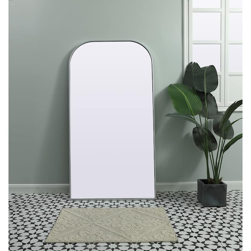 Elegant Lighting MR1B3566 Blaire 35" W x 66" H Modern Arched Bathroom