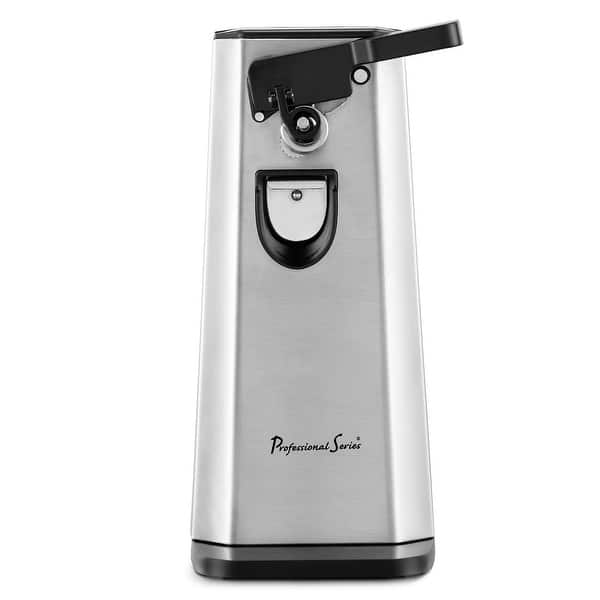 slide 2 of 7, Professional Series Stainless Electric Can Opener with Bottle Opener