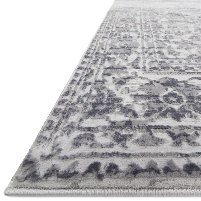Alexander Home Mason Transitional Vintage Damask Rug