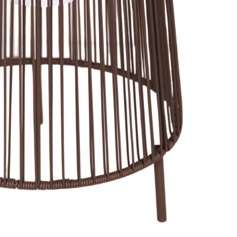 2 Pack Outdoor Waterproof Rattan Solar Light
