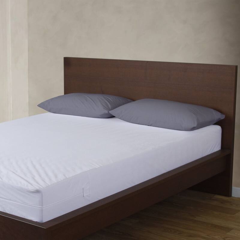 Organic Cotton Pillowcase Pair Zipper Closure 300TC GOTS Certified Super Soft and Breathable Fabric