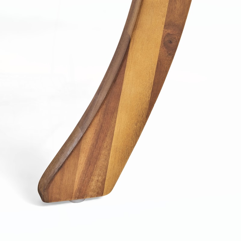 Outdoor Acacia Wood Square Dining Table
