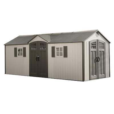 Lifetime 20 Ft. x 8 Ft. Outdoor Storage Shed - 20 x 8 Ft.