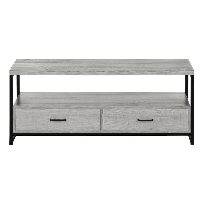 Tv Stand, 48 Inch, Console, Media Entertainment Center, Storage Drawers