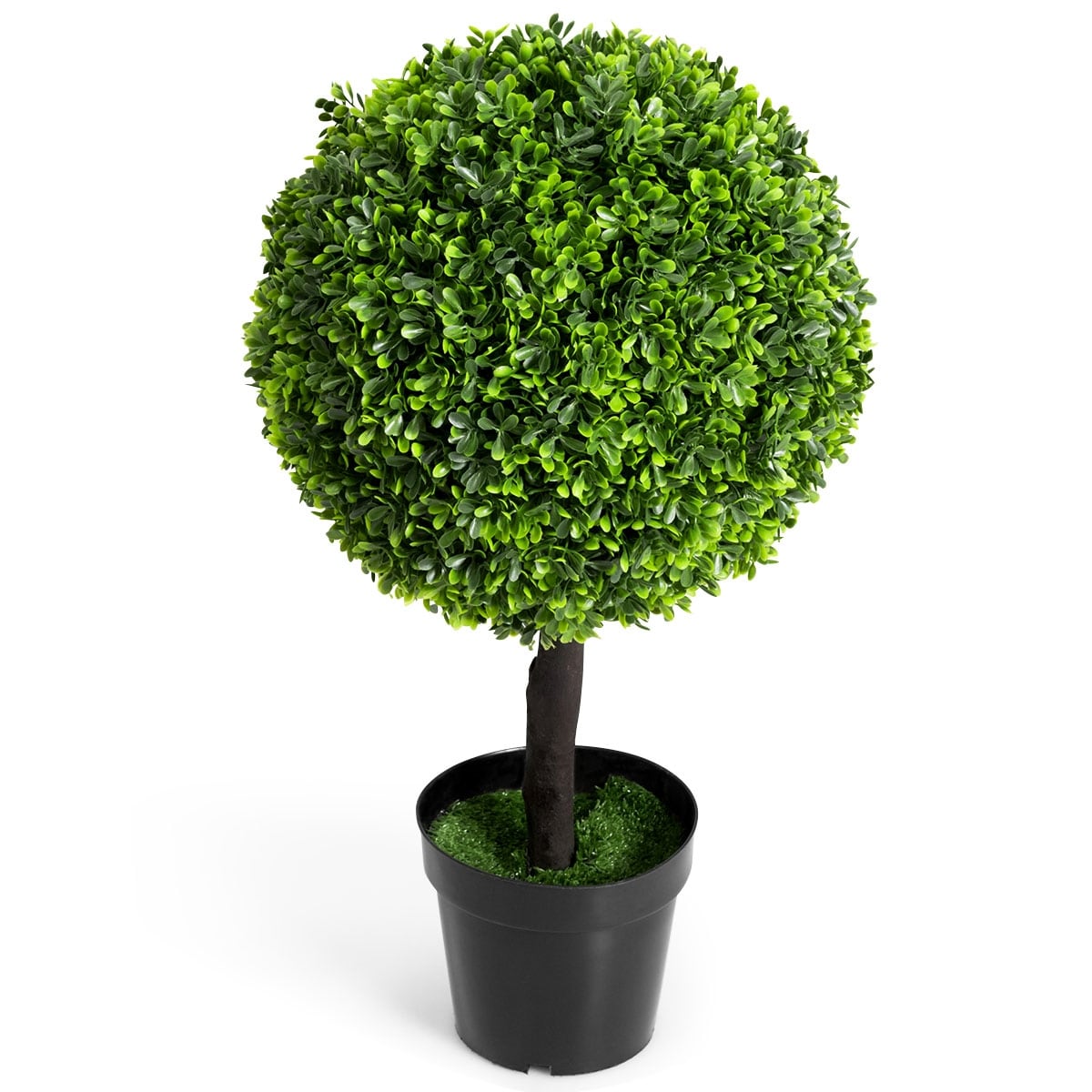 Green Artificial Boxwood Topiary Bush Tree Ornament Plant Ball