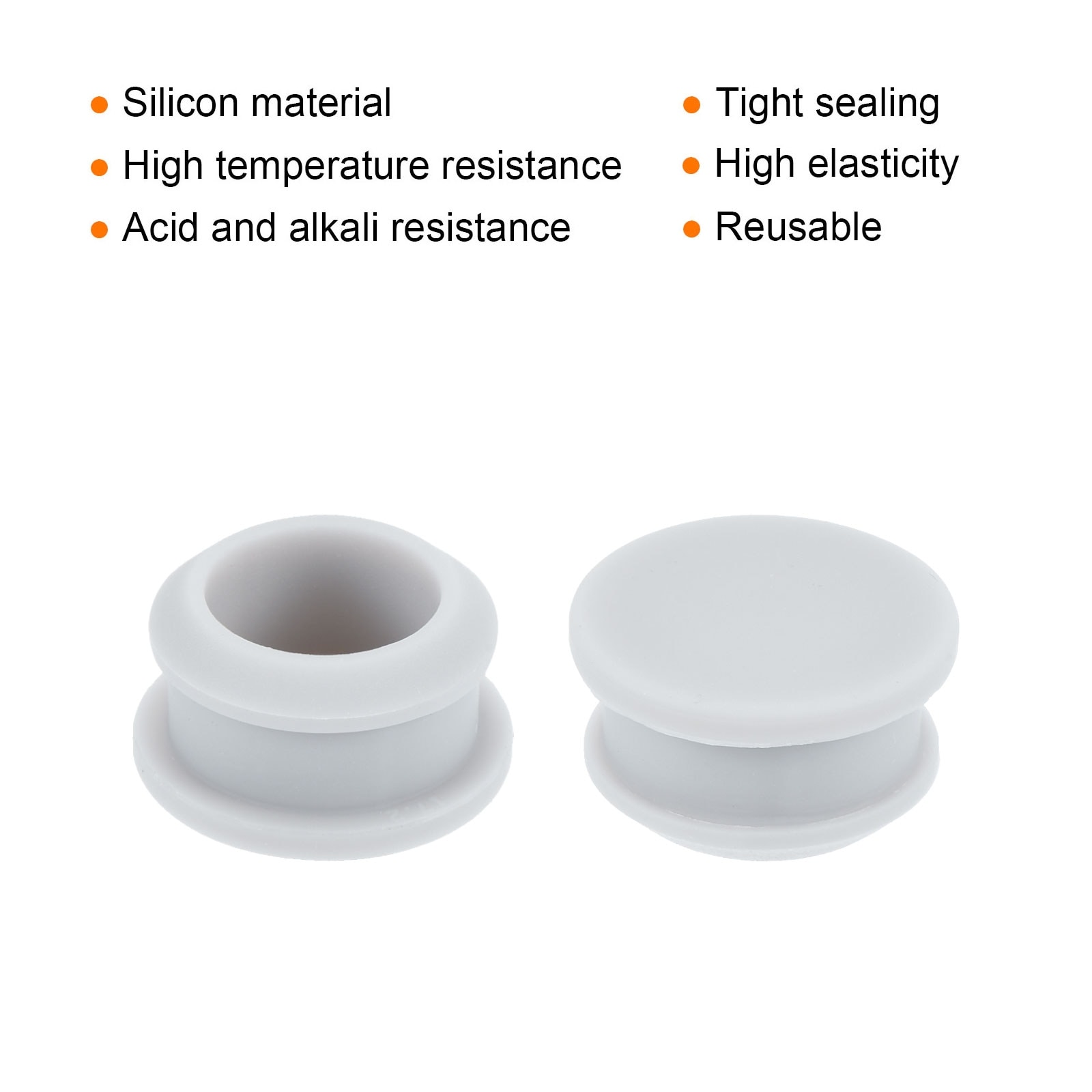 Silicone Hole Plugs Flush Type Panel Hole Plugs Diameter