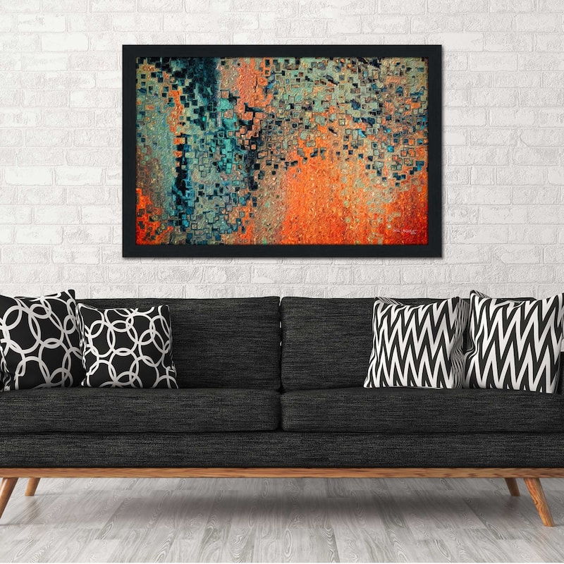 "Luke 11 9 Discover Jesus" by Mark Lawrence Print on Acrylic