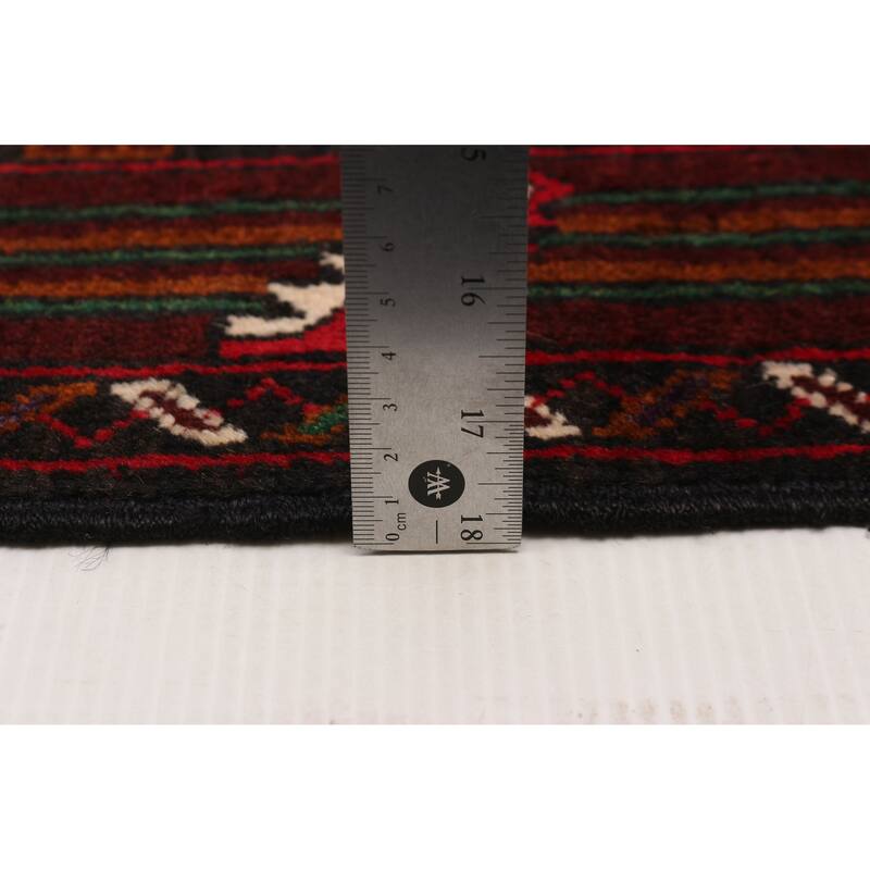 Teimani Red Rug 3'7" x 6'0" - 3'7 x 6'0