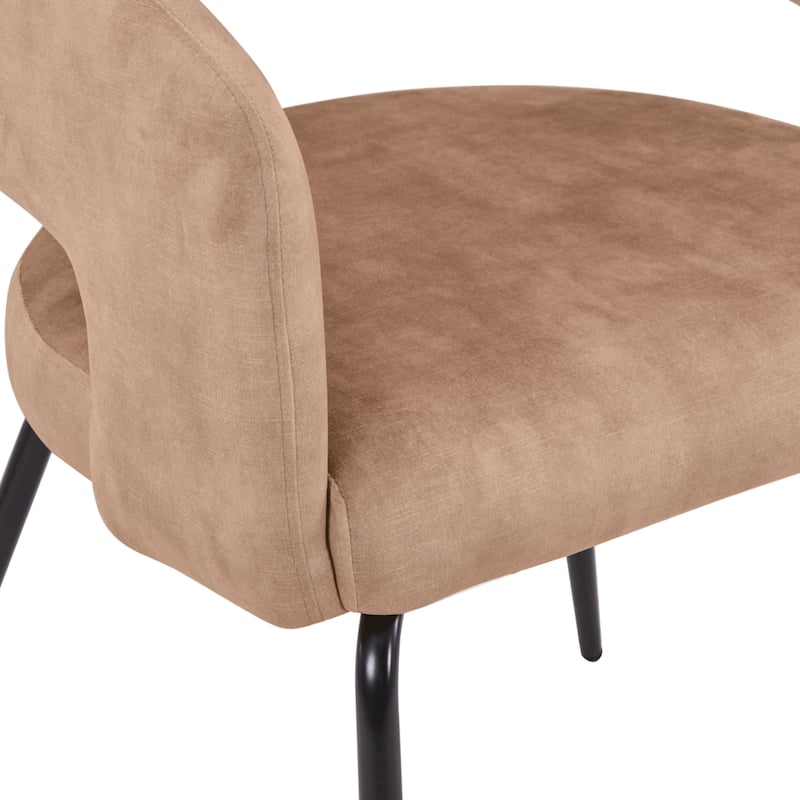 Ravenna 5-Piece Dining Set 63-Inch Rectangular MDF Tabletop Dining Table and 4 Arm Chairs