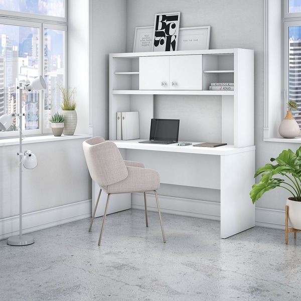 40 desk shop with hutch