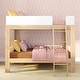 preview thumbnail 12 of 24, Mid-Century Modern Full over Full Bunk Bed