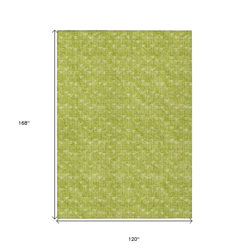 Lave Modern Geometric Weather Resistant Versatile Elegance Outdoor Rug