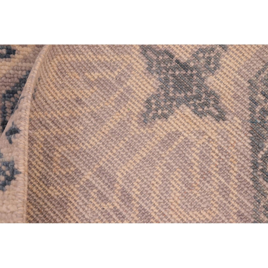 Fine Oushak Modern Jerlene Gray Blue Wool Rug 7 9 X 10 4 7 Ft 9 In X 10 Ft 4 In On Sale Overstock 27031506