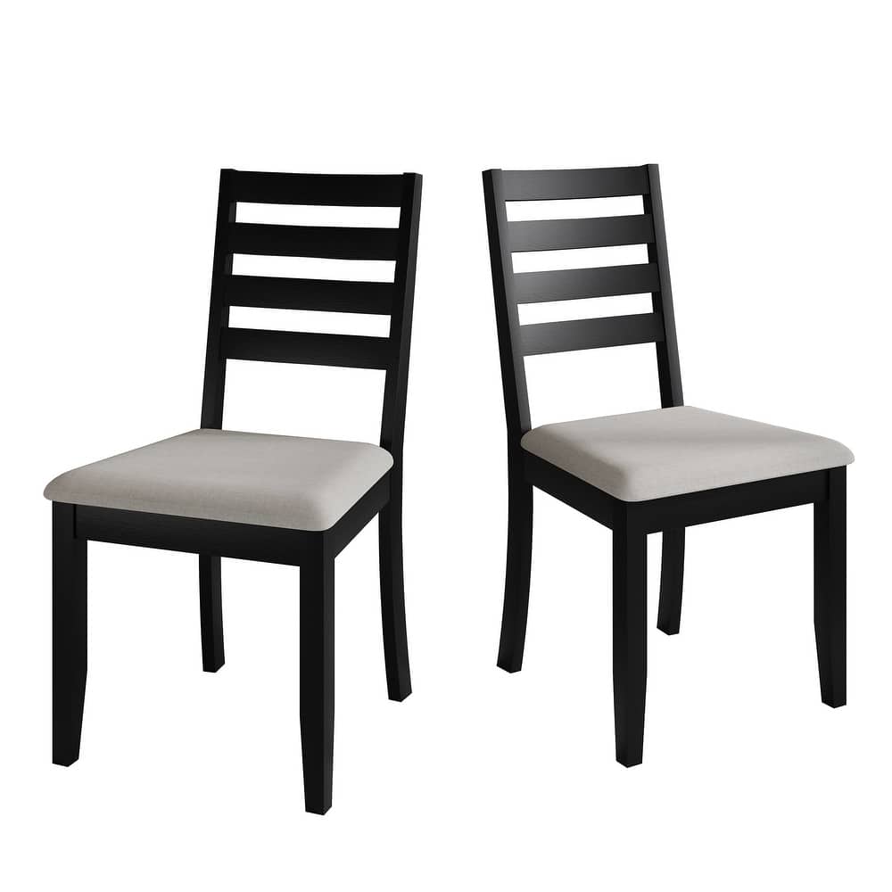 CraftPorch Simple Timeless Wooden Dining Chairs (Set of 2)