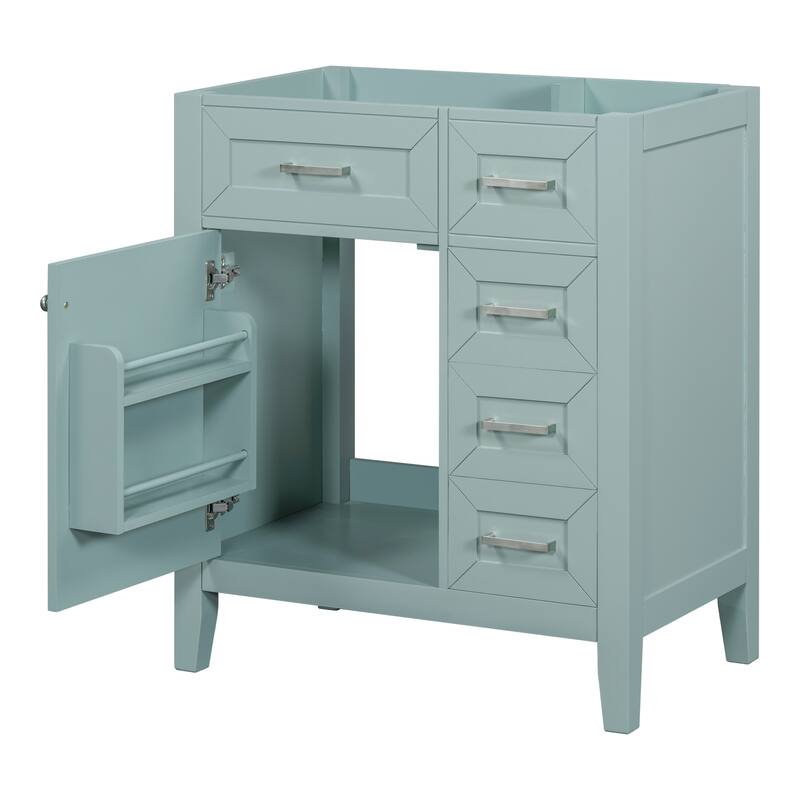 30" Bathroom Vanity with Solid Frame and MDF Board