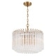 preview thumbnail 3 of 9, Crystorama Lighting Group LOF-5005 Lofton 5 Light 18" Wide Pendant /