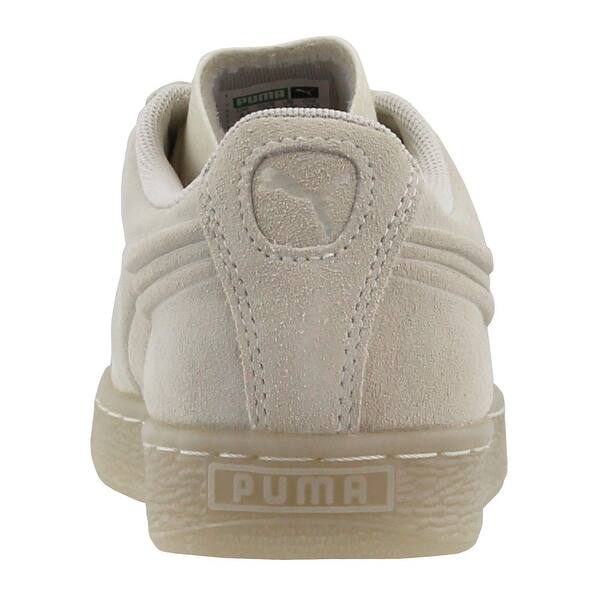 Shop Puma Boys Suede Emboss Iced Foil Junior Casual Shoes