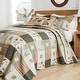preview thumbnail 3 of 11, Greenland Home Fashions Sedona 100 Percent Cotton Quilt Set