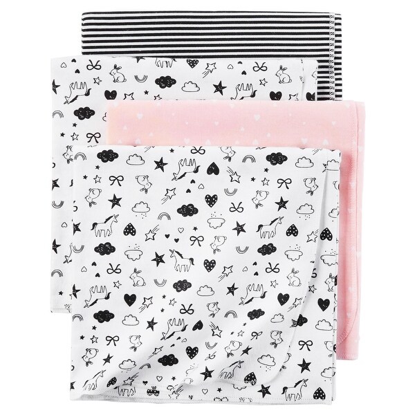 Carters receiving blankets 2025 girl
