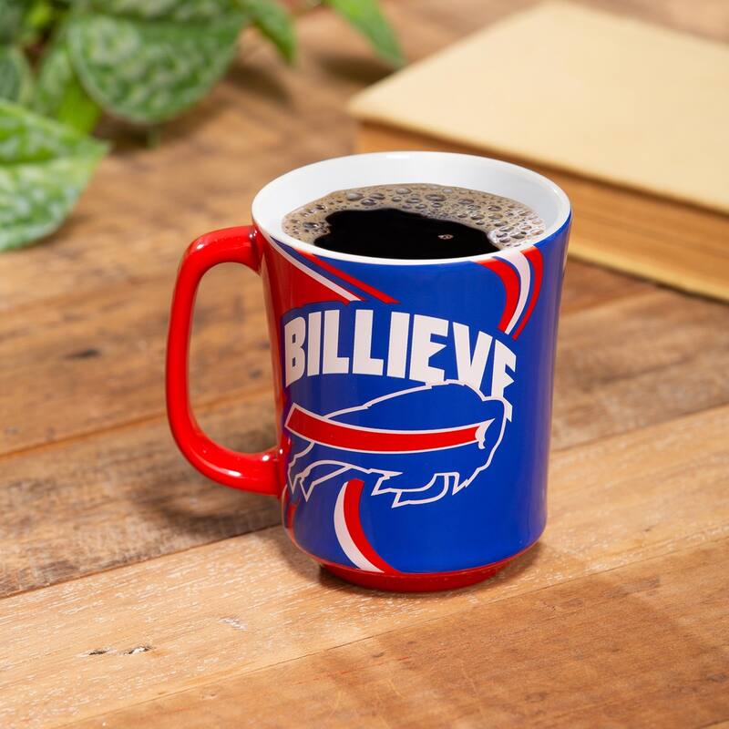 Buffalo Bills, 14 oz Ceramic Coffee Mug w/ Gift Box