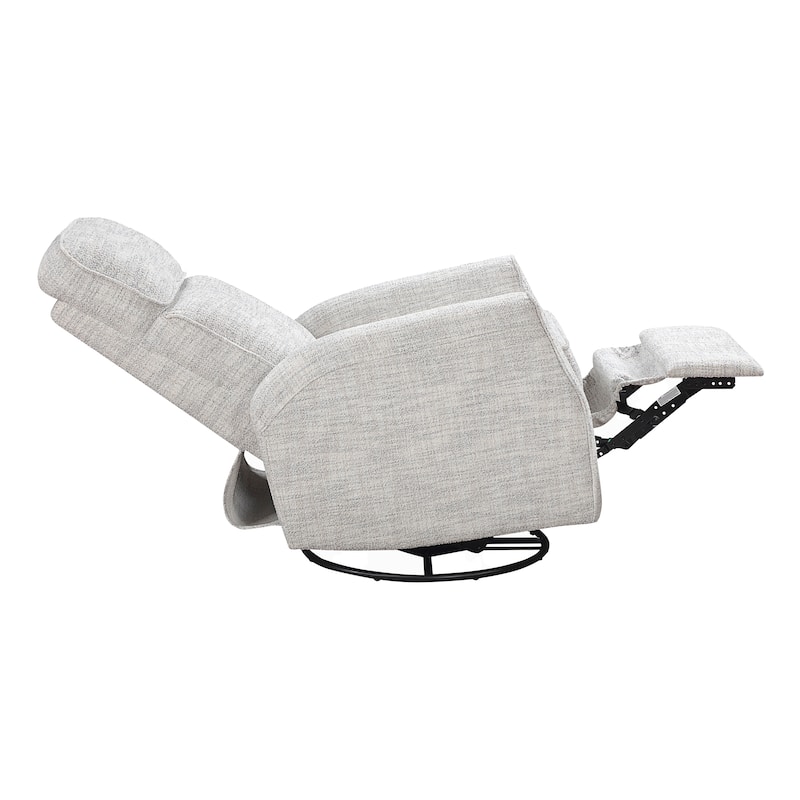 Miralina Fabric Swivel Glider Manual Reclining Chair