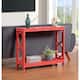 Copper Grove Hitchie Console Table with Shelf - Coral