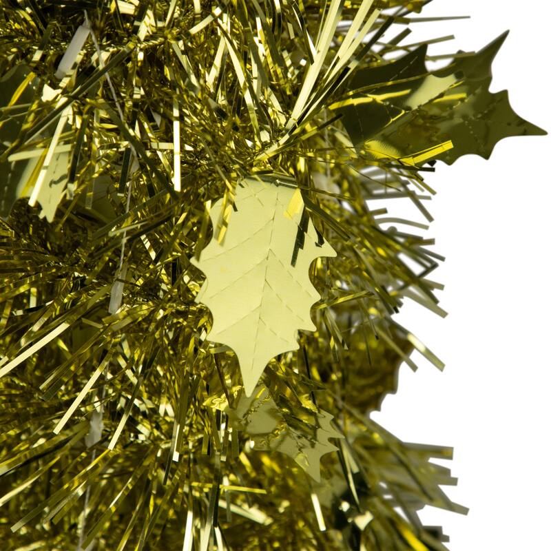 6' Tinsel Pop-Up Artificial Christmas Tree Unlit