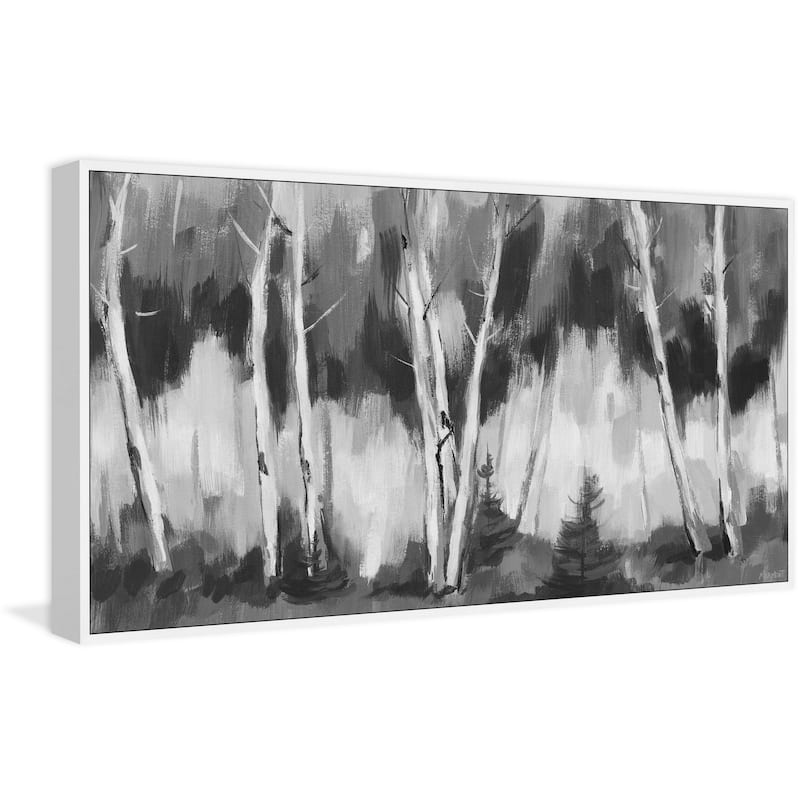 Mighty Trees Floater Framed Print on Canvas