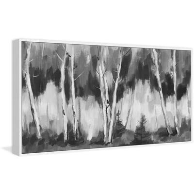 Mighty Trees Floater Framed Print on Canvas